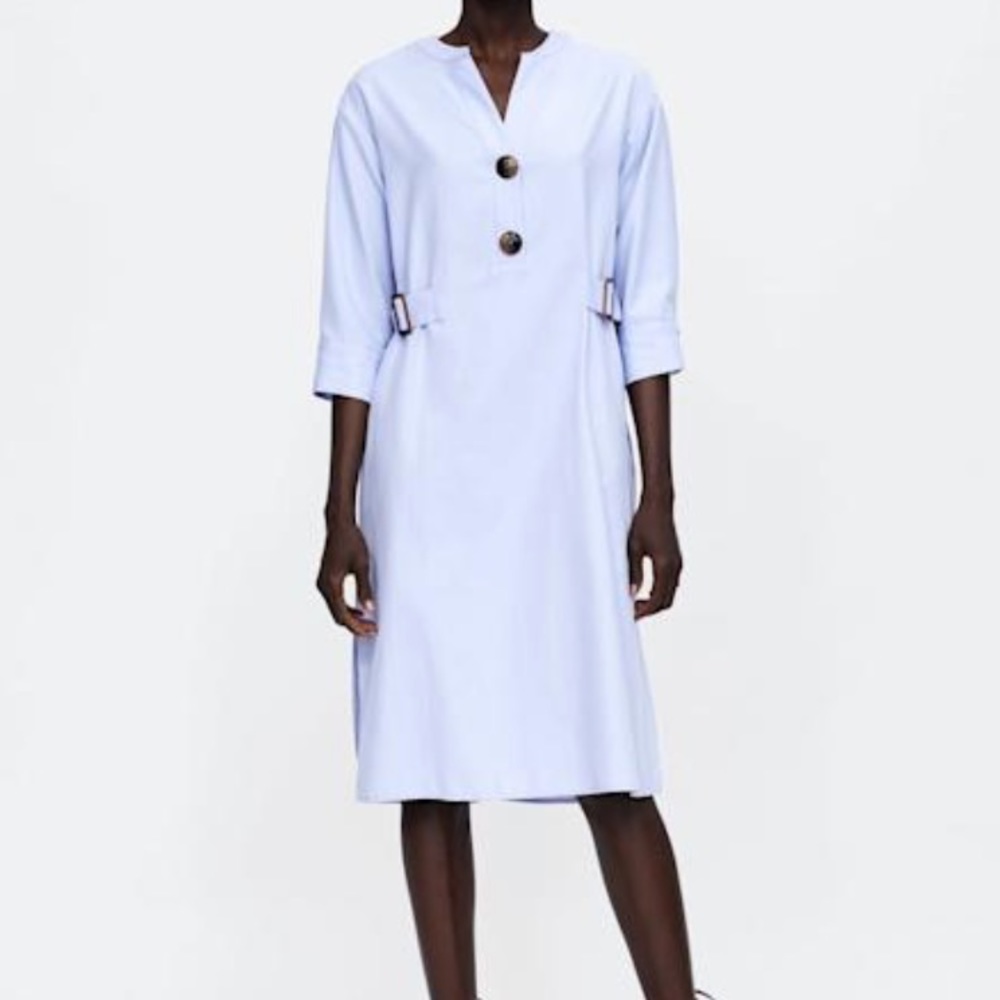 Zara Shirt Dress w/ Belt